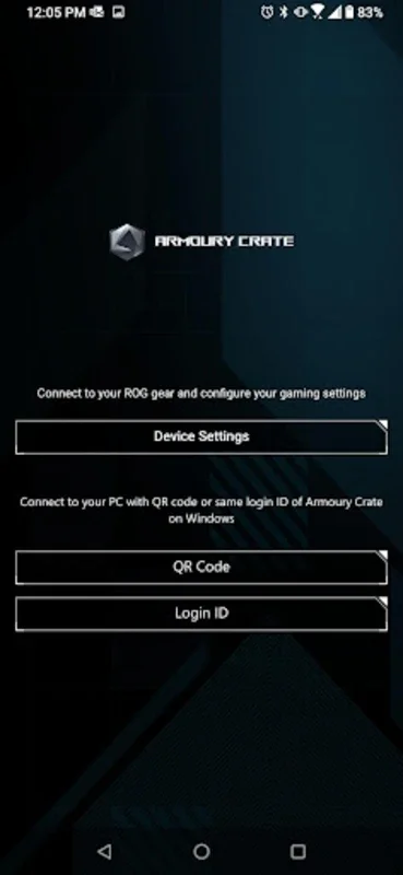 ASUS ARMOURY CRATE for Android: Unifying Gaming Control