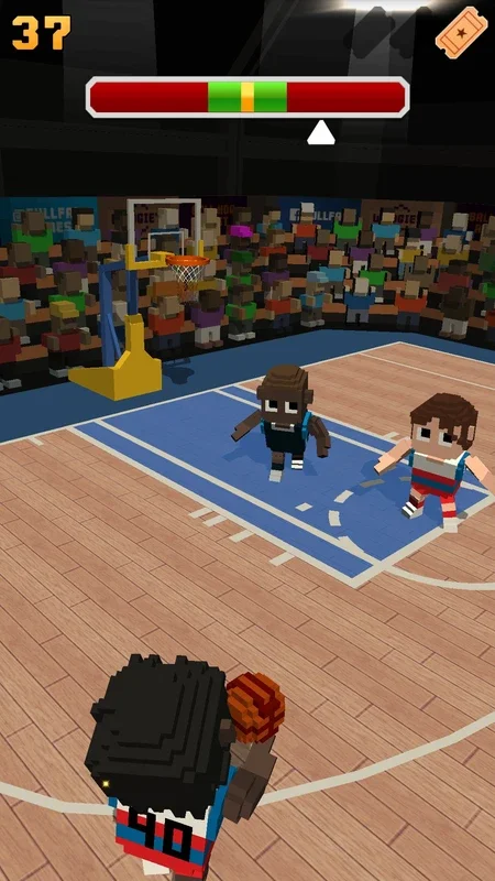 Blocky Basketball for Android - Enjoy 3D Basketball Fun