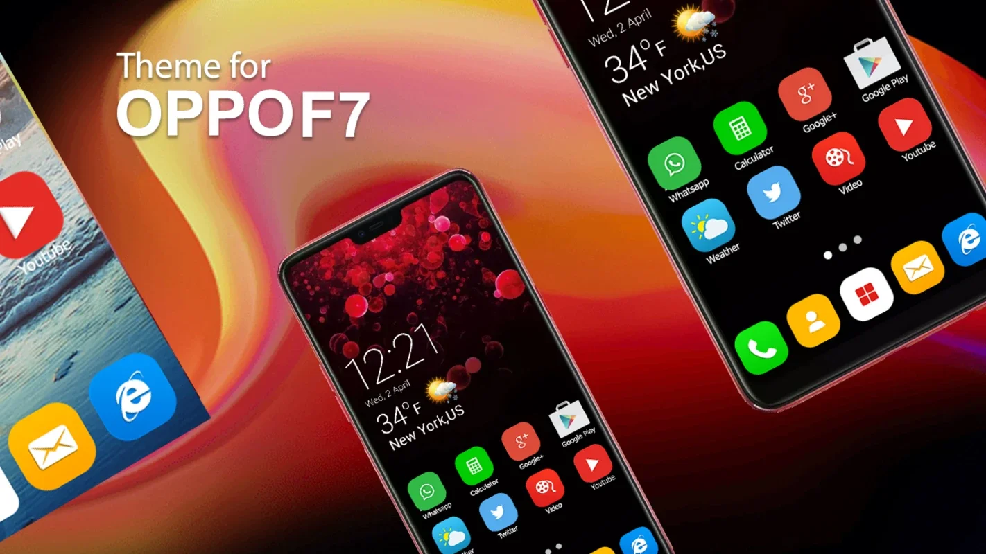 Oppo F7 Launcher - Themes and Wallpapers for Android