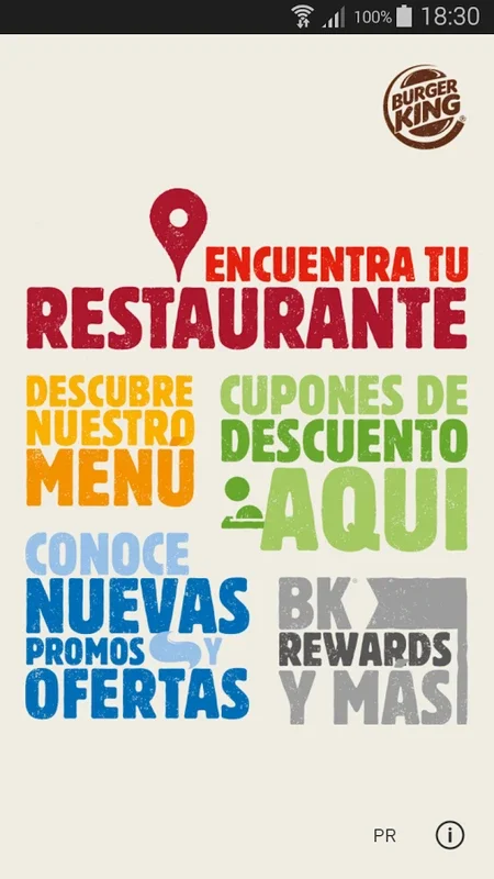 Burger King® Puerto Rico for Android - Enhanced Dining Experience