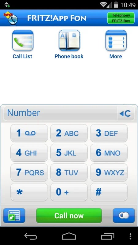 FRITZ!App Fon for Android - Seamless Integration of Smartphones and Landlines