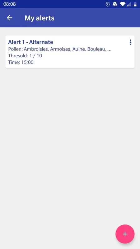 Alert Pollen for Android - Stay Informed About Pollen