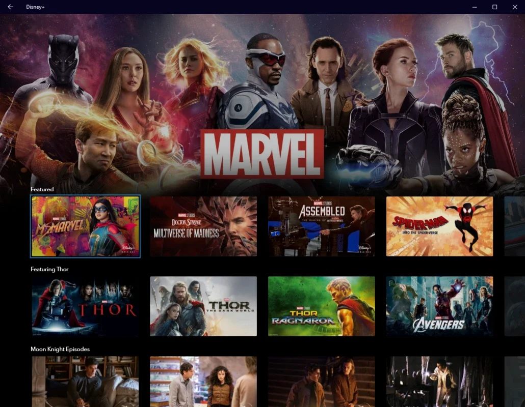 Disney+ for Windows: Stream Movies & Shows