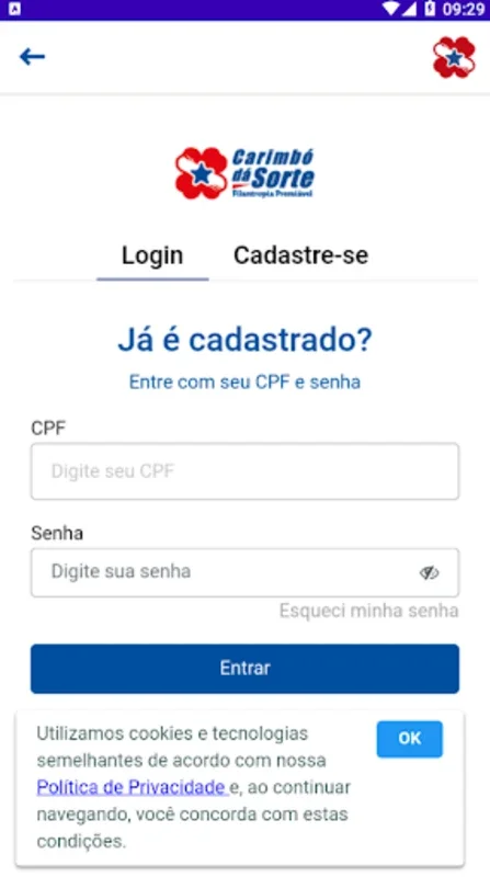 Carimbó dá Sorte for Android - Secure Donation & Prize Draws