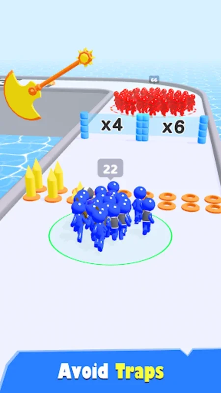 Crowd Rush 3D for Android - Strategic Mobile Gaming