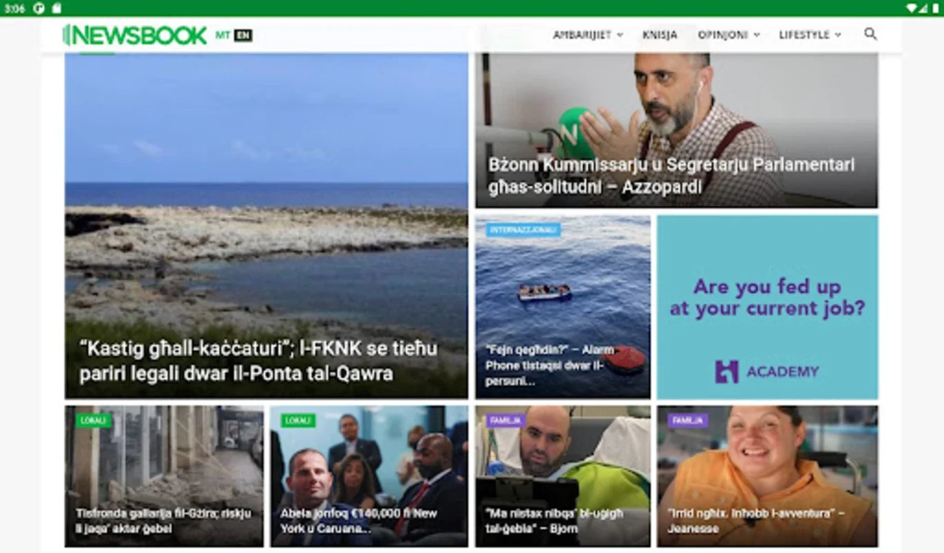 Newsbook for Android - Get Malta's News on Your Device