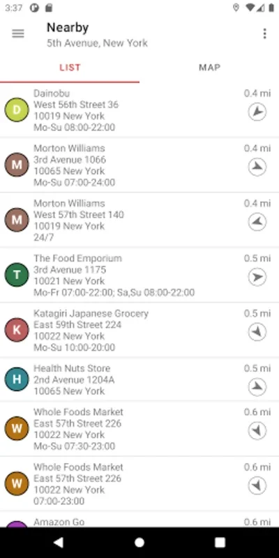 Supermarket Finder Worldwide for Android - Find Groceries Easily