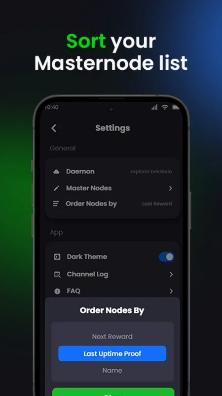 Beldex Masternode Monitor for Android: Monitor Your Nodes
