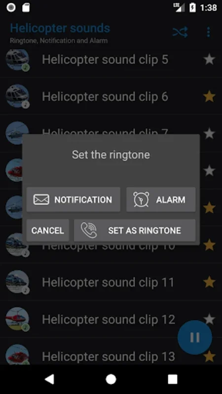 Appp.io - Helicopter sounds for Android: Immersive Audio