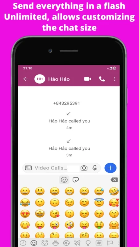 Free Video call - Chat messages app for Android