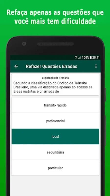 Simulado Detran BA - 2023 for Android: Ace Driving Tests