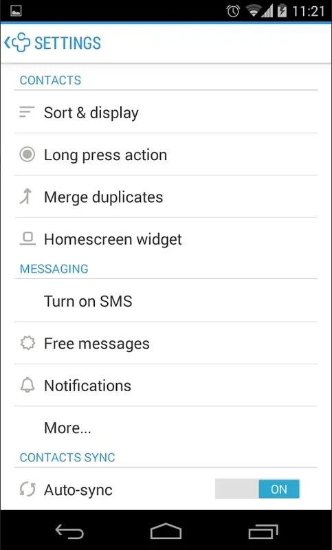 Contapps for Android - Manage Contacts with Ease