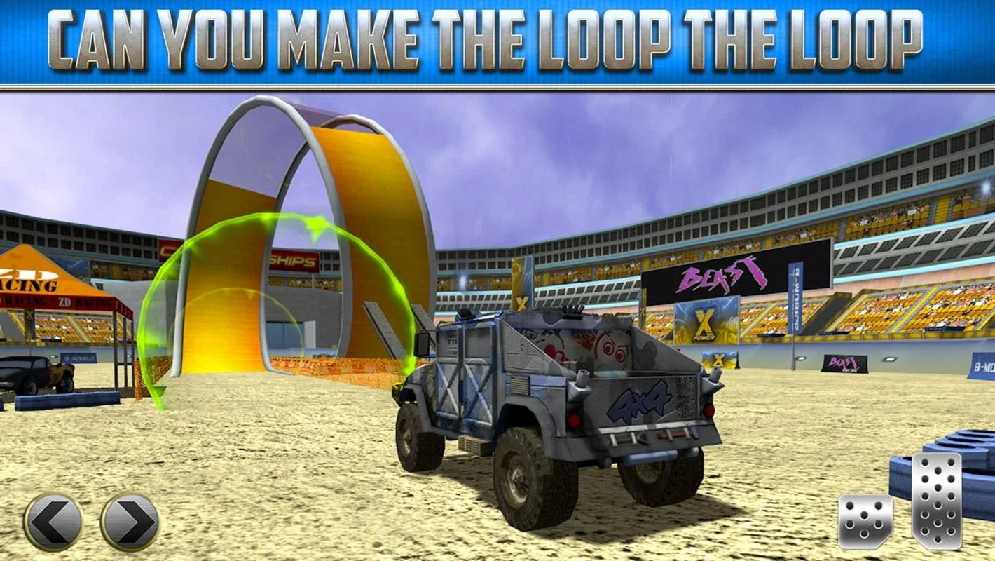 3D Monster Truck Parking Game for Android - No Downloading Needed