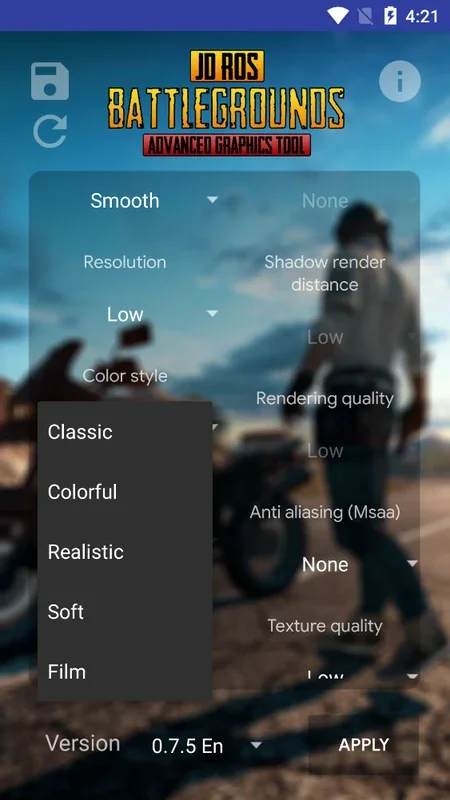 BAGT for Android: Enhance PUBG Graphics Easily