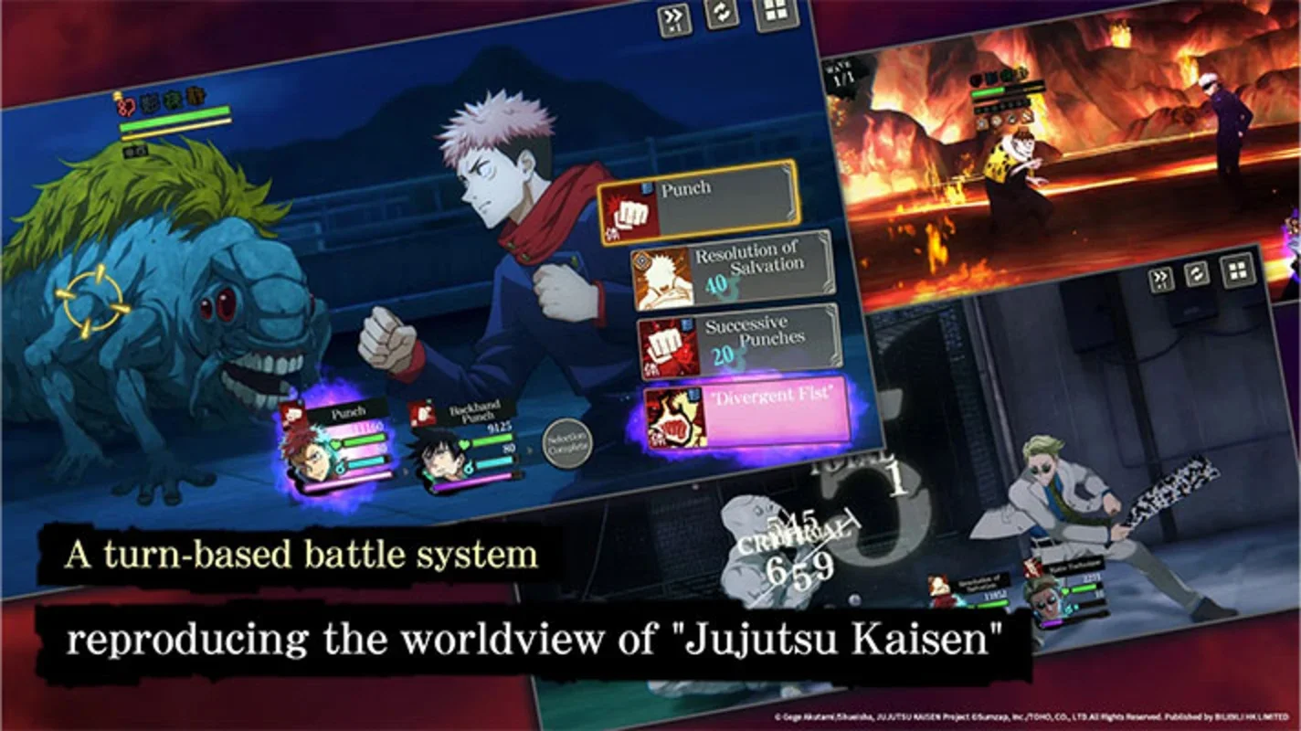 Jujutsu Kaisen: Phantom Parade (QooApp) for Android - Immerse in the Anime World