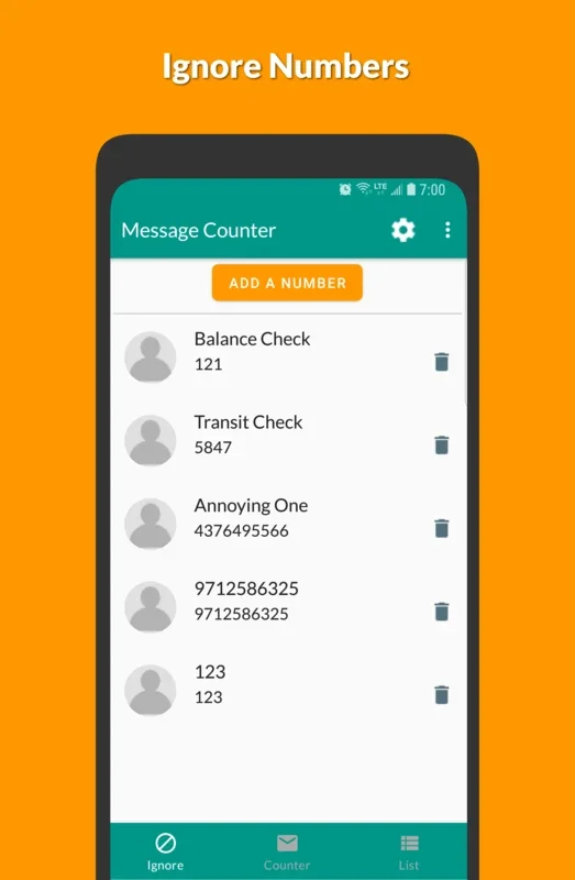 Message Counter - SMS Counter for Android: Track Messages