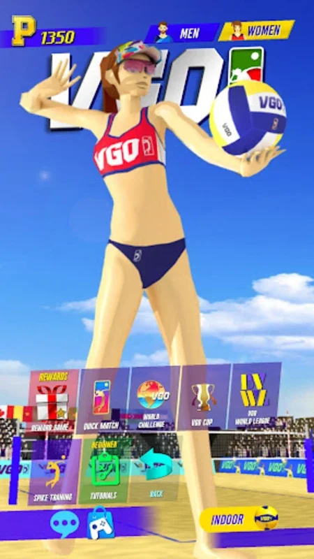 VGO2 for Android: Immersive Volleyball Simulation