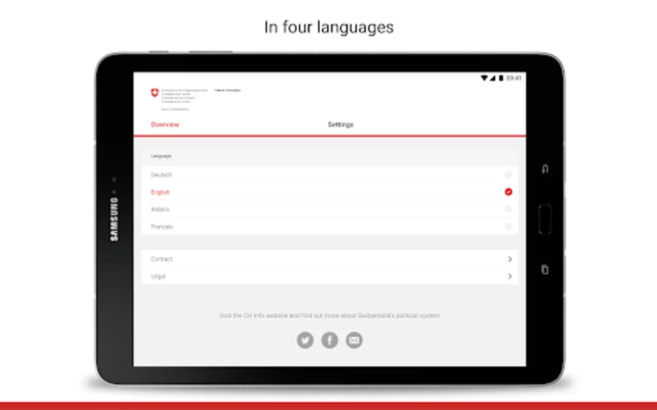 CH info for Android - Unlock Insights into Swiss Politics
