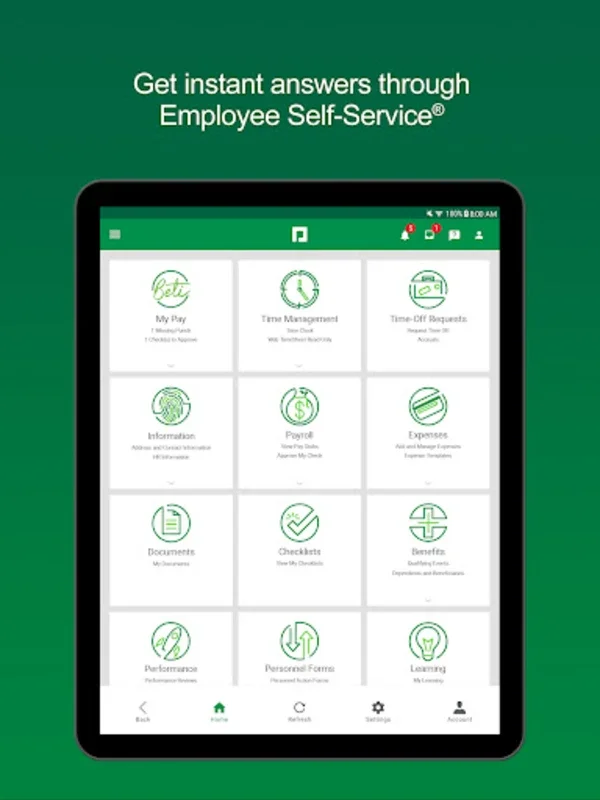 Paycom for Android - Streamlining HR and Payroll