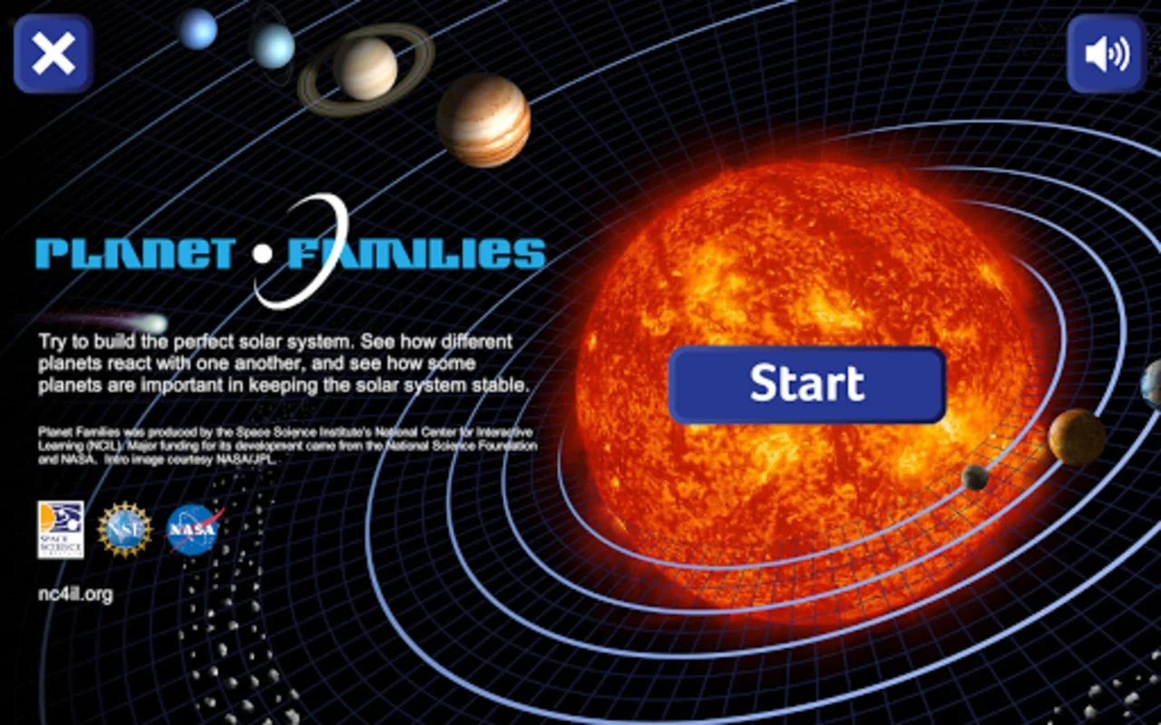 Planet Families 2 for Android - Create Celestial Systems