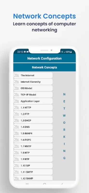 Networking Concepts and Config for Android - No Downloading Required