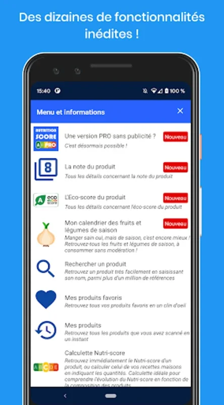 Nutrition Score - Scan produit for Android: Enhance Your Diet