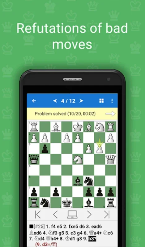 Opening Blunders for Android: Enhance Chess Skills