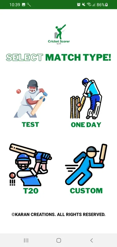 Cricket Scorer by CK for Android - Accurate Scoring on the Go