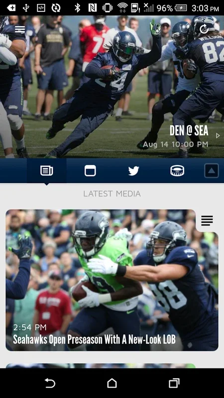 Seahawks for Android: Your All - in - One NFL Fan Experience