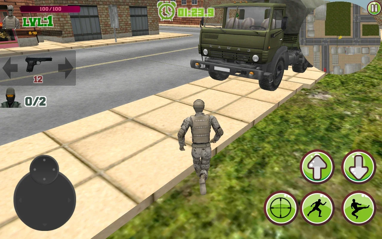 Army Truck Driver for Android: Intense Military Action