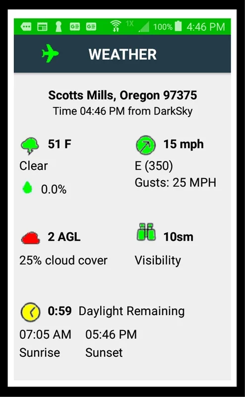 SafeToFly for Android: Accurate Local Weather Info