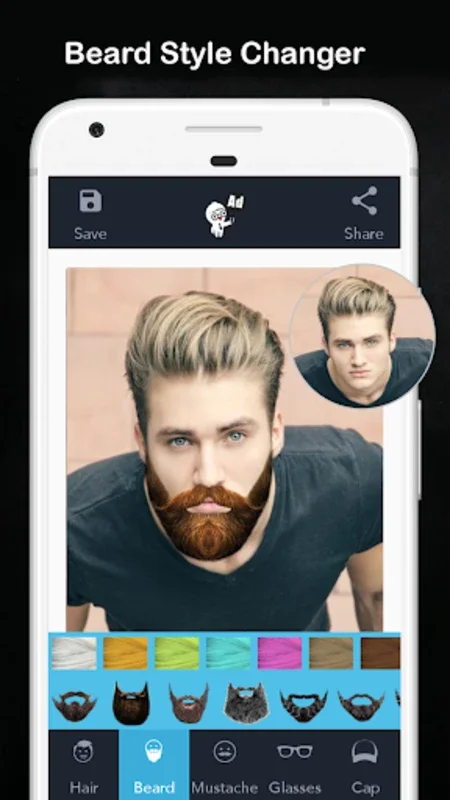 Men Hair Style - Photo Editor for Android - Download the APK from AppHuts