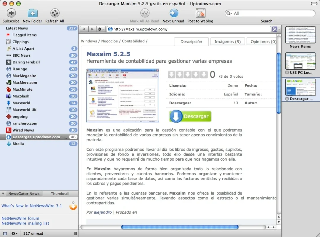 NetNewsWire for Mac - Free Feed Reader