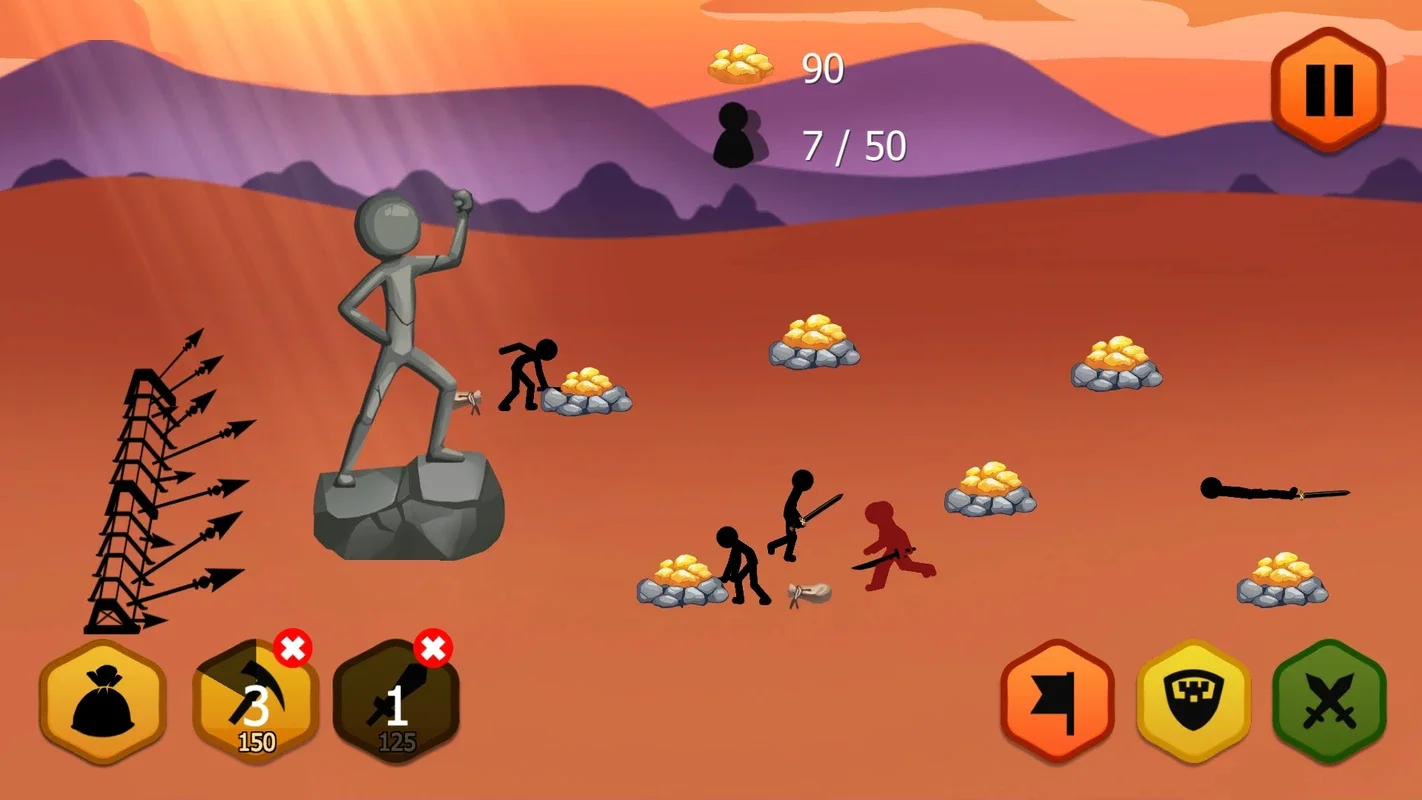 Stickman Battle for Android - Strategic Fun