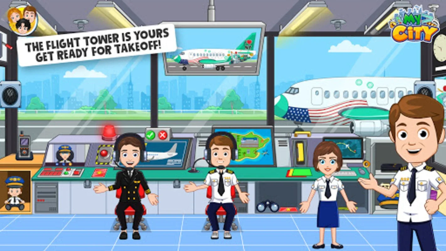 My City : Airport for Android - An Interactive Airport Game