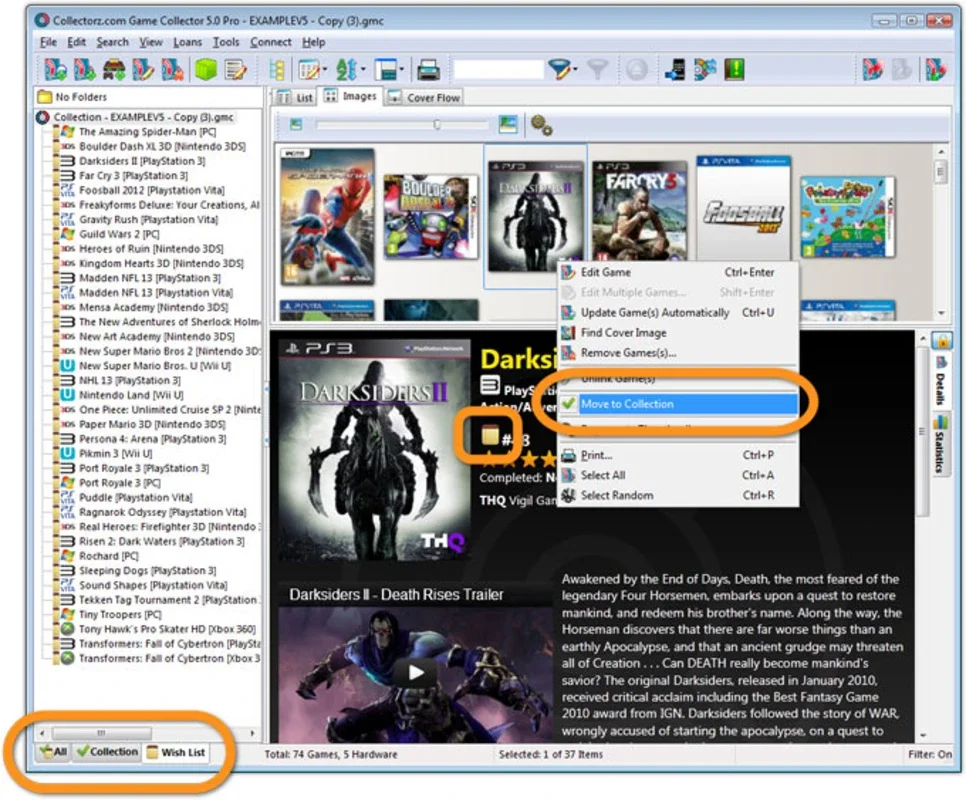 Game Collector for Windows - Organize Your Games Easily