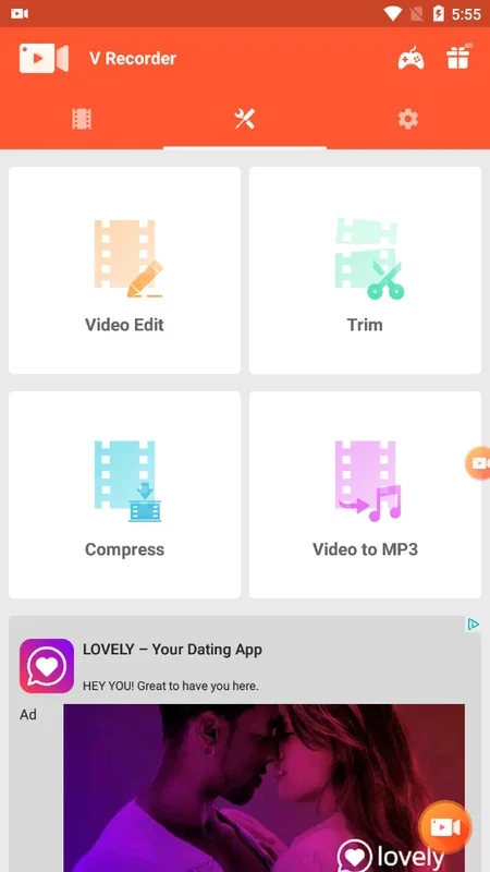 V Recorder for Android: Record and Edit Smartphone Videos