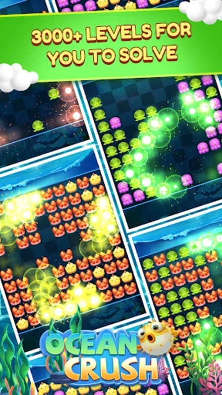 Ocean Crush-Matching Games for Android - No Download Needed