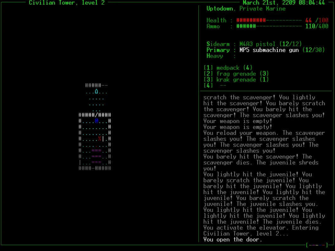 AliensRL for Windows: A Terrifying Roguelike Experience