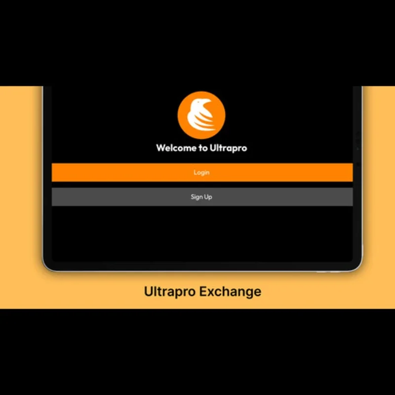 Ultrapro for Android - Secure Cryptocurrency Trading