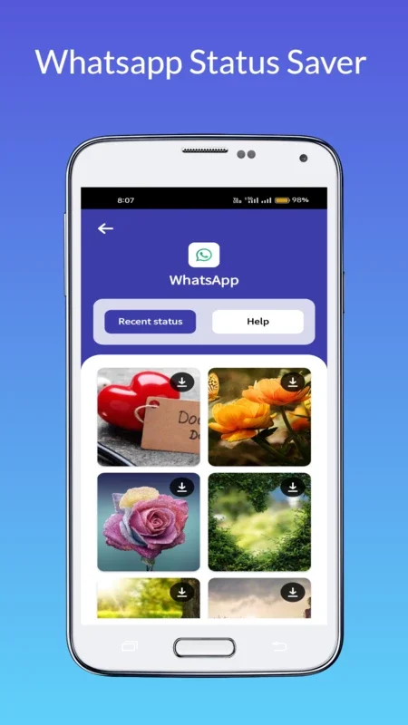 Whatapp Status Downloader Social Status Saver for Android - Effortless Downloads