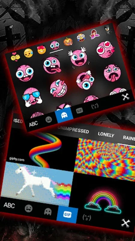 Zombie Skull Theme for Android - Free Stylish Keyboard Enhancement