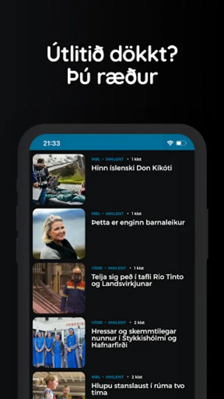 Púlsinn for Android - Comprehensive Icelandic News Hub