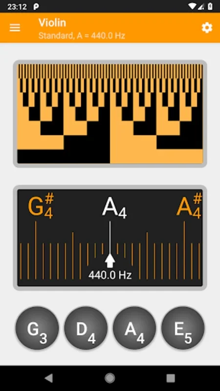 Guitar Tuner, Violin: Tuneo for Android - Ideal for Precise Instrument Tuning