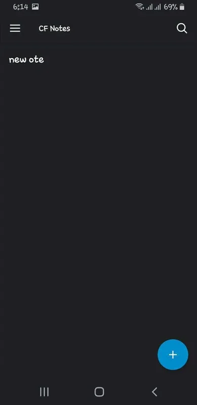 CF Notes for Android: Efficient Note Management