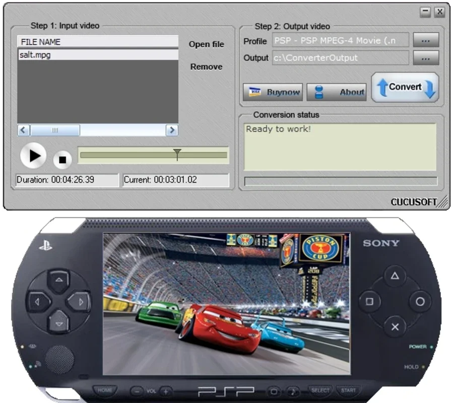 PSP Video Converter for Windows - Convert Videos Easily