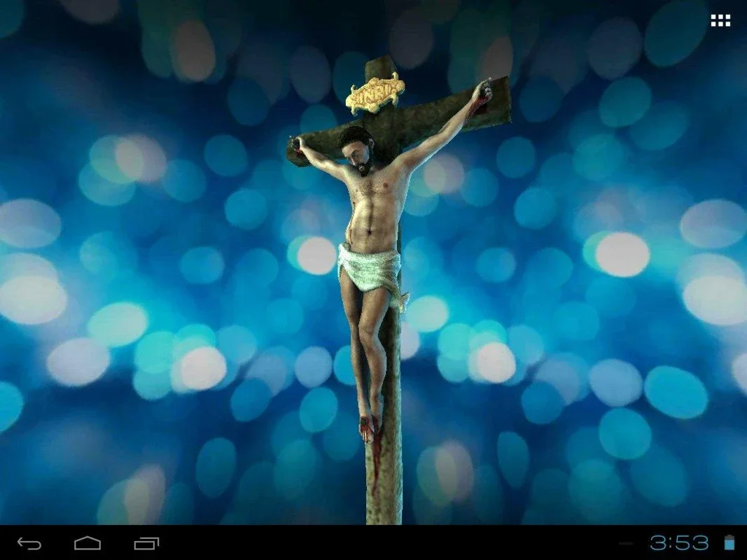 3D Jesus Christ for Android - Spiritual Live Wallpaper