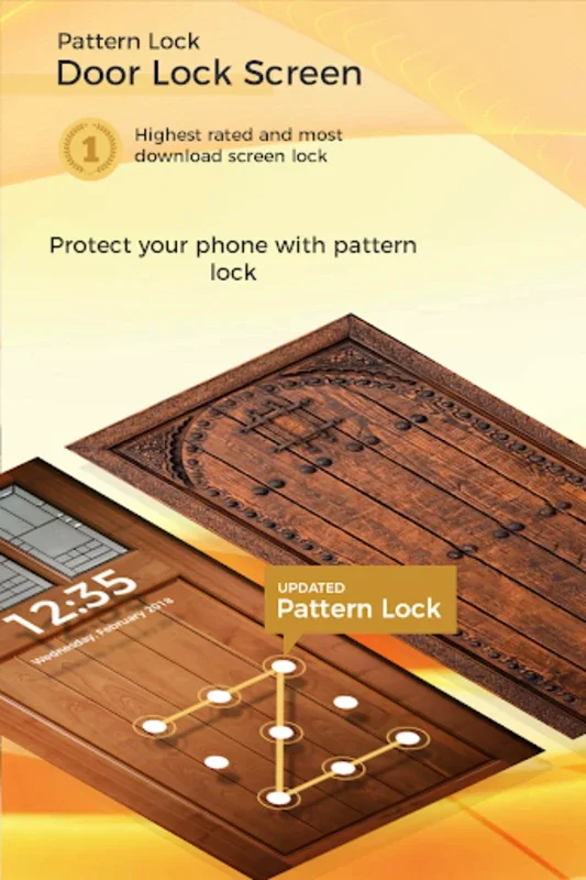 Door Lock Screen - Fingerprint for Android: Secure & Stylish