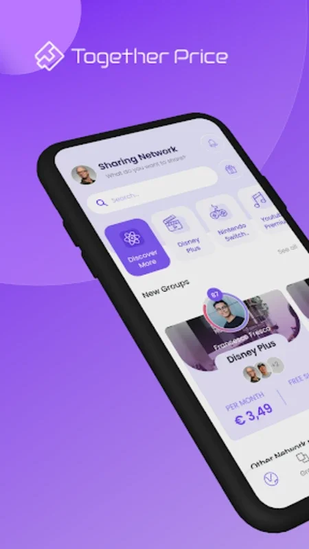 Together Price for Android - Revolutionize Subscription Sharing