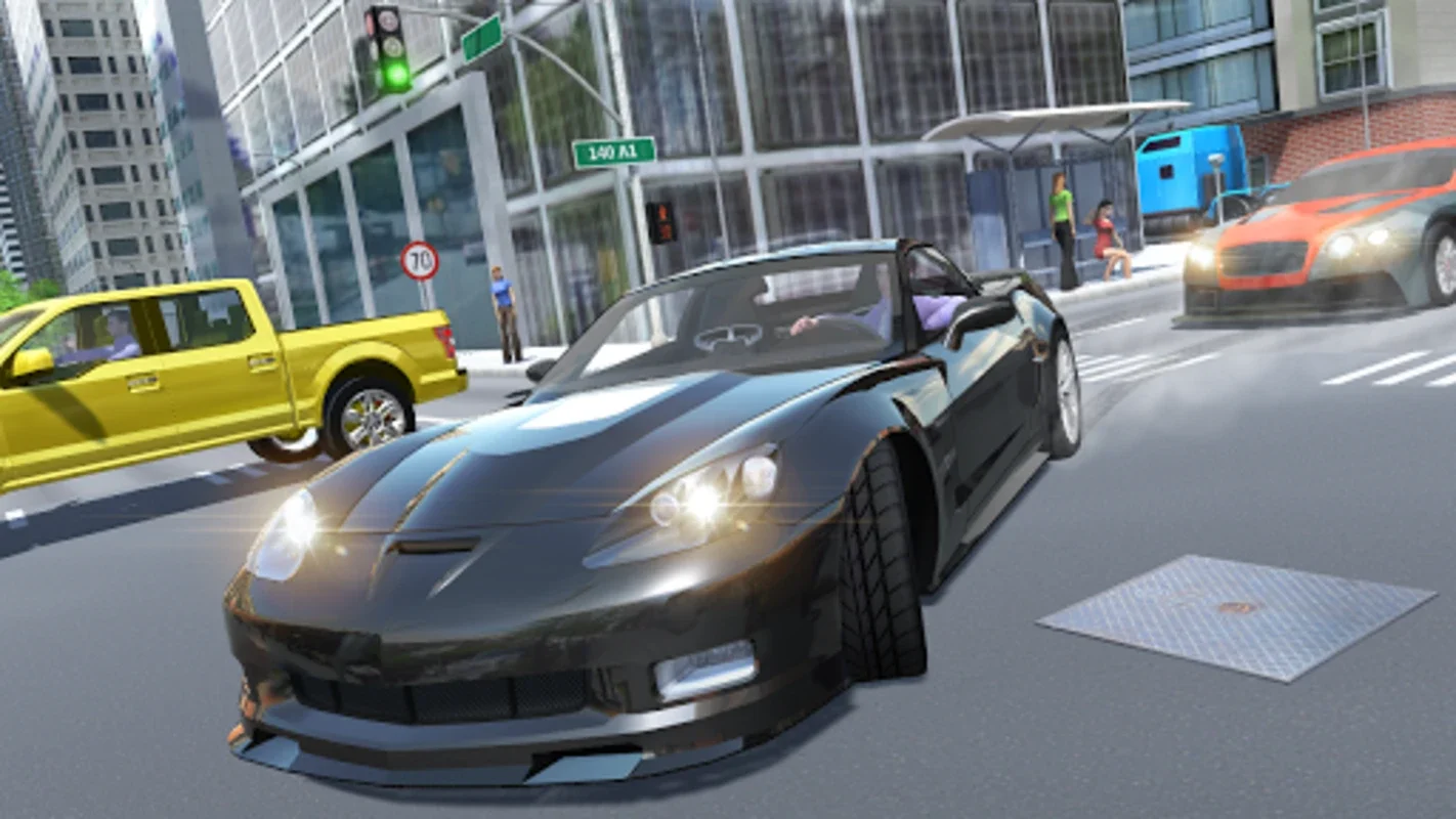 Sport Car Corvette for Android - Thrilling Driving Experience